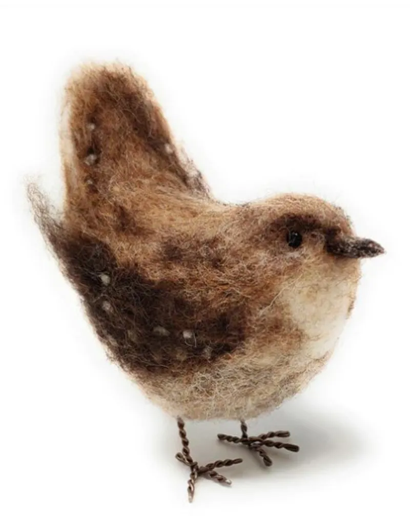 Crafty Kit Company Jenny Wren Needle Felting Kit-2